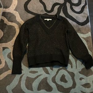 Gorgeous black and gold Veronica Beard sweater